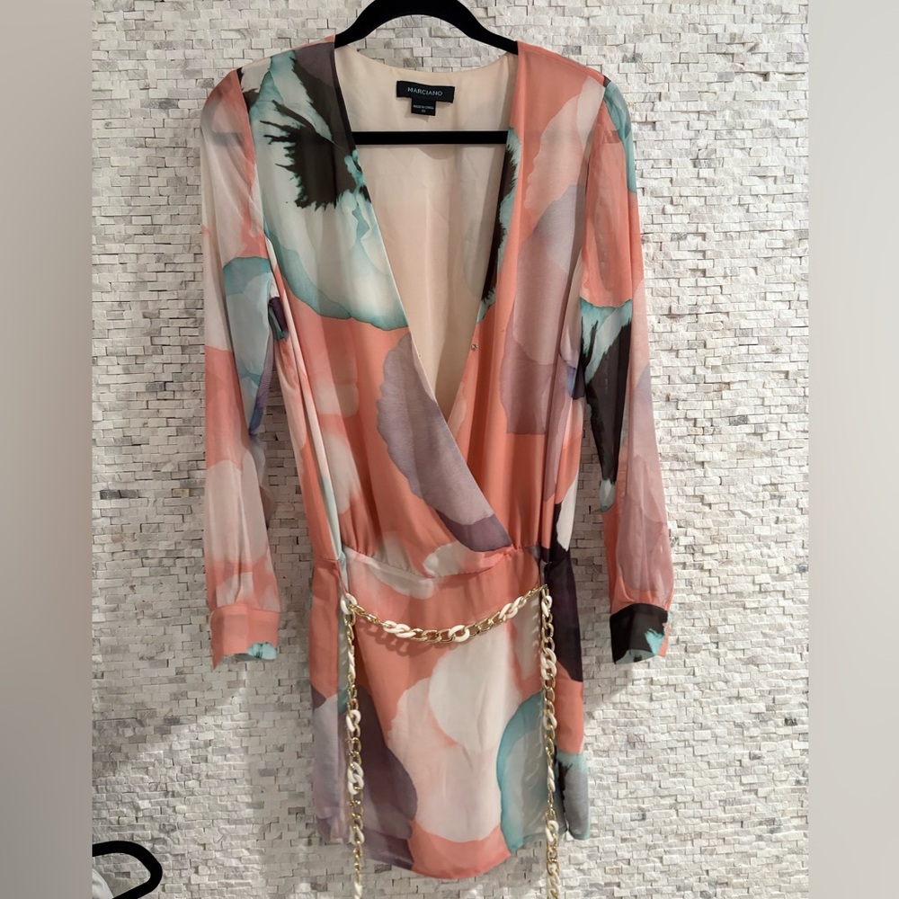 Marciano Pastel Floral Dress